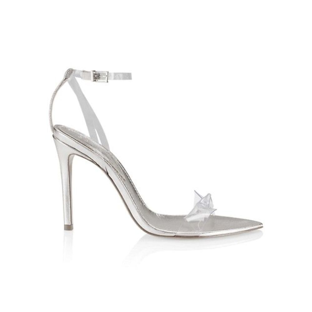 Schutz Elyda Metallic Sandals Size 9 $118